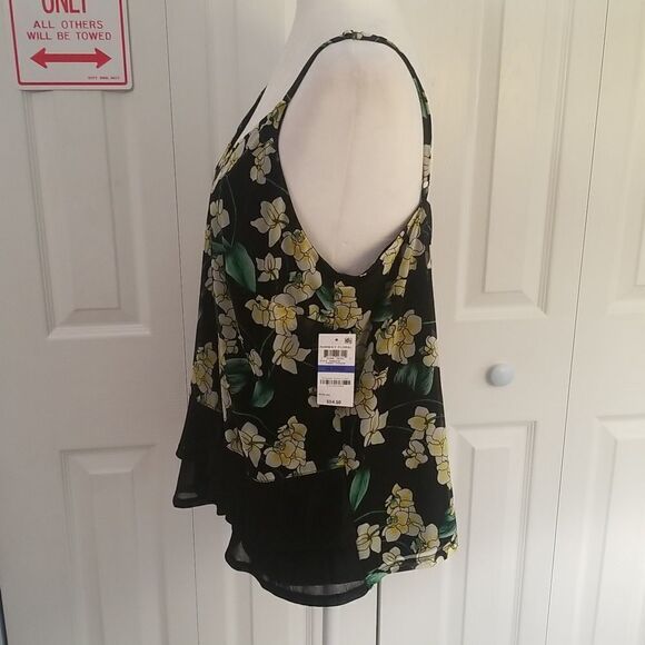 INC International Concepts Runaway Floral Tank Top SZ Xlarge - Picture 4 of 9